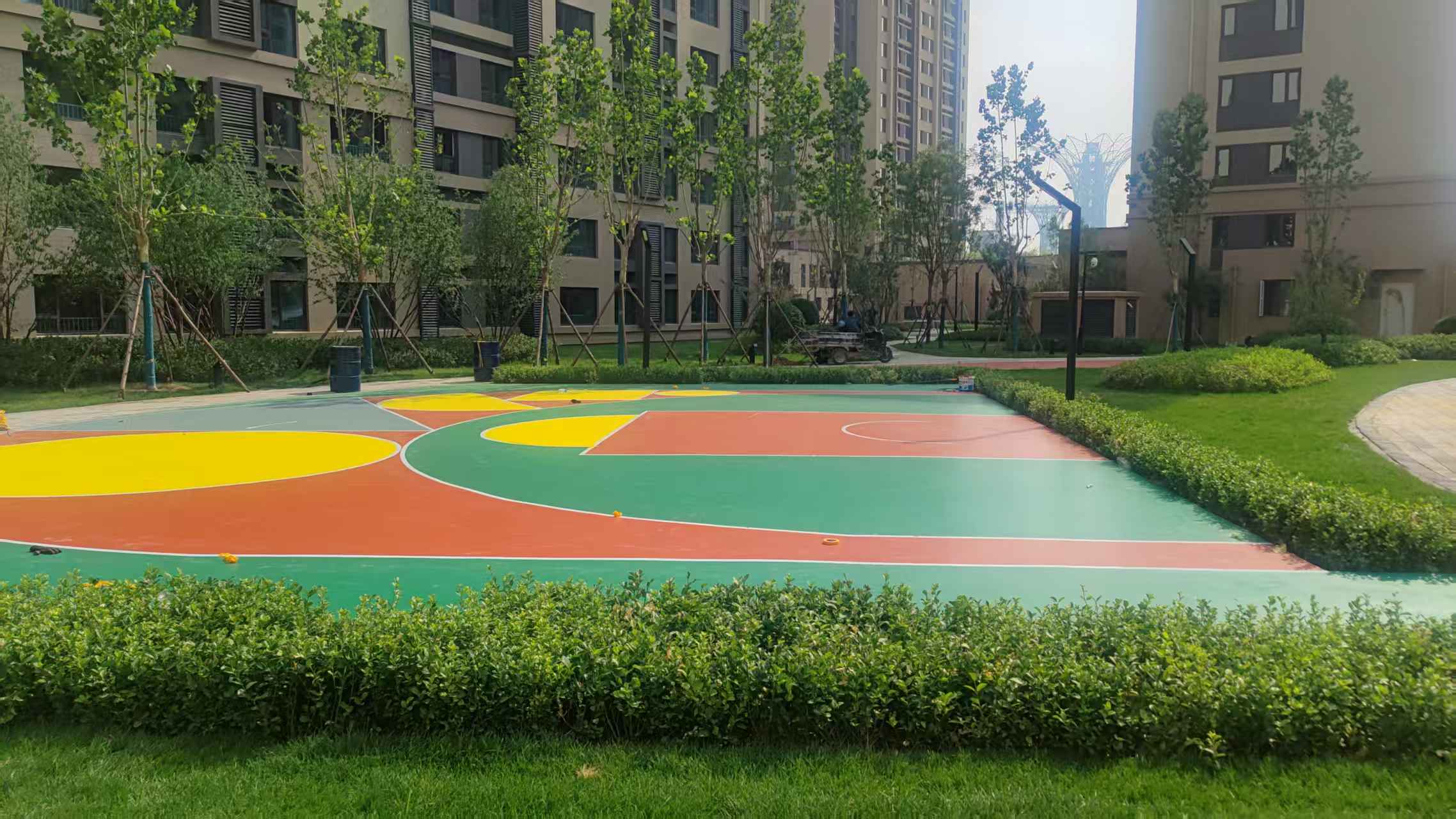 蚌埠市塑胶地面塑胶地坪 - 厂家